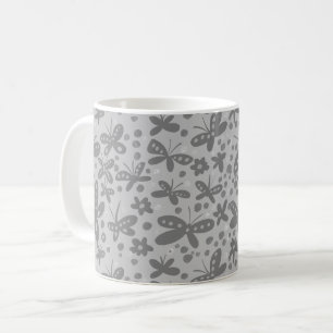 Mug muqueuse de papillons