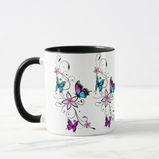 Mug muqueuse papillon