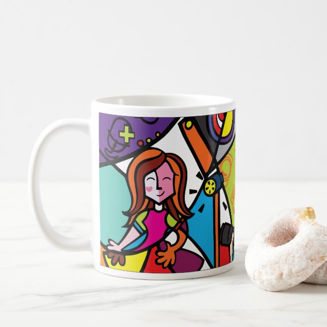 Mug muqueuse unique (Avec donut)