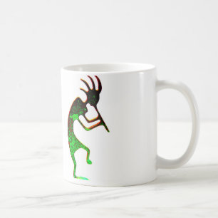 Mug muqueuse verte kokopelli