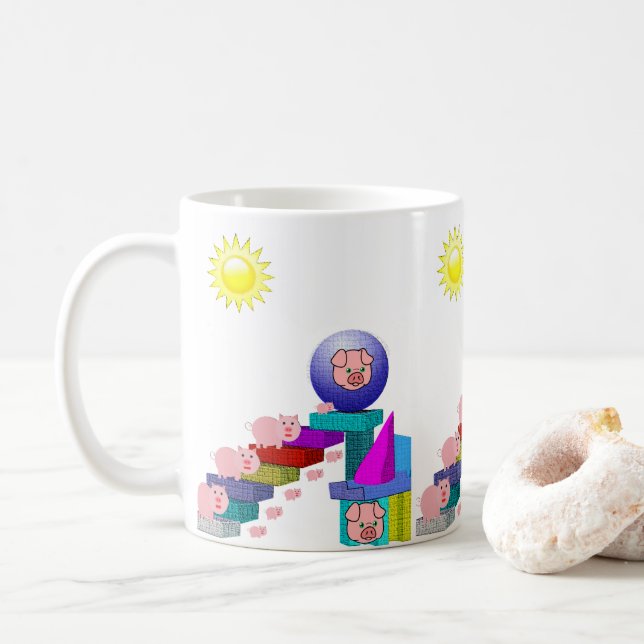 Mug muqueuses apprendre à jouer (Avec donut)