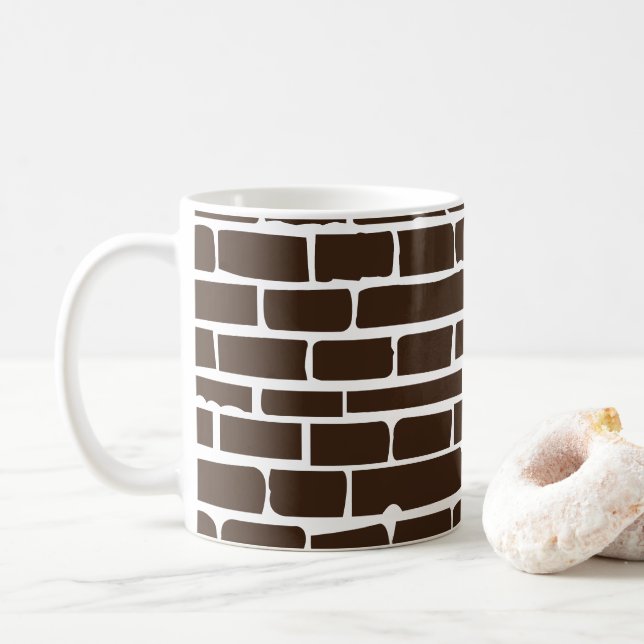 Mug Mur de briques   (Avec donut)