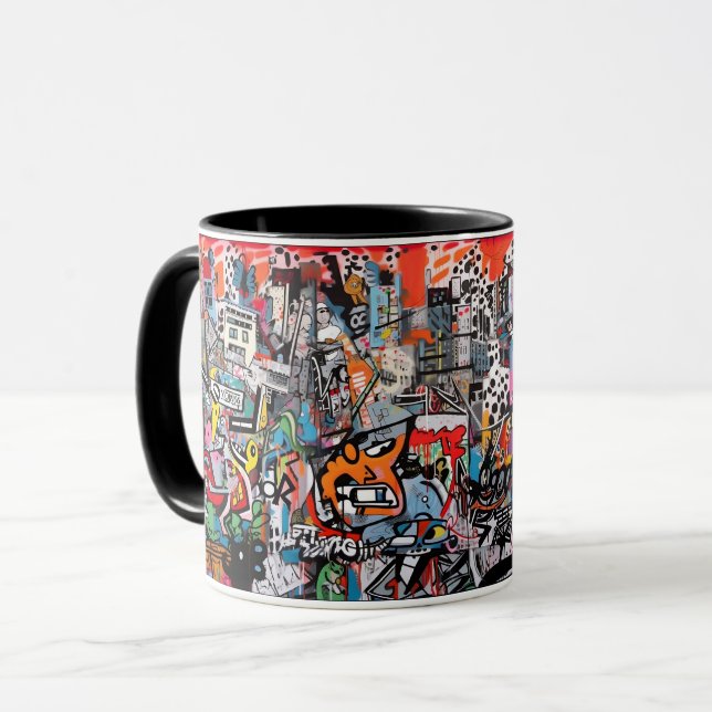 Mug Mur de métro City (Devant gauche)