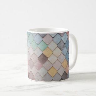 Mug Mur en briques vives colorées - Design urbain dyna