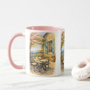Mug Murmur de sauge Vie marine vintage