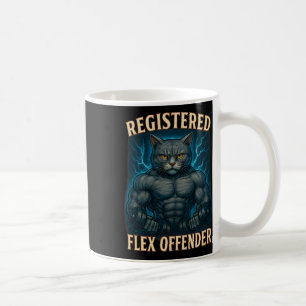 Mug Muscle Chat enregistré Flex Offensante Drôle Gym m