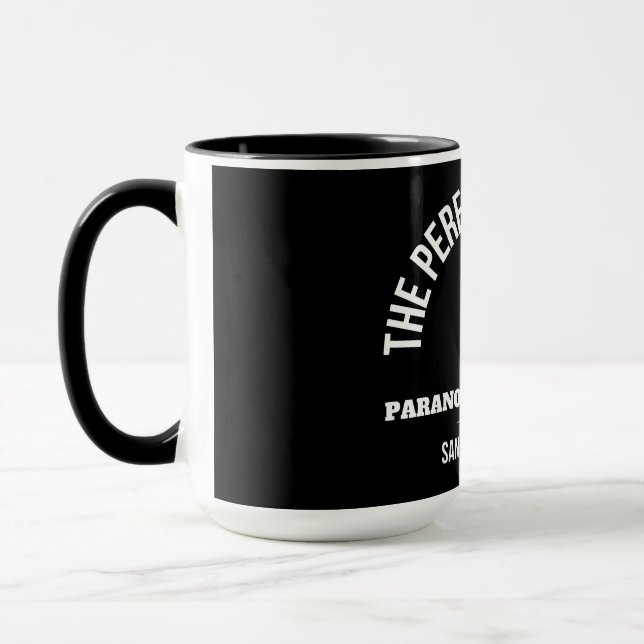 Mug Musée Paranormal - Noir et Blanc (Gauche)