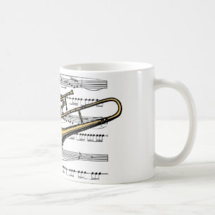 Mug Musical 14 B de trombone