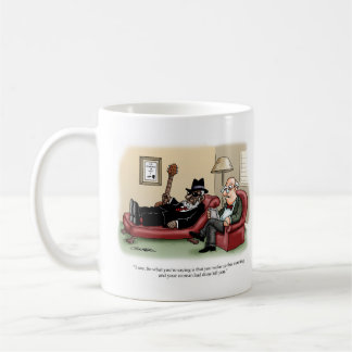 Mug Musicien blues en thérapie