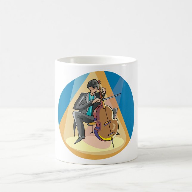 Mug Musicien Jouant Le Chello (Créateur téléchargé)