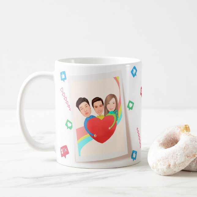 Mug Musique (Avec donut)