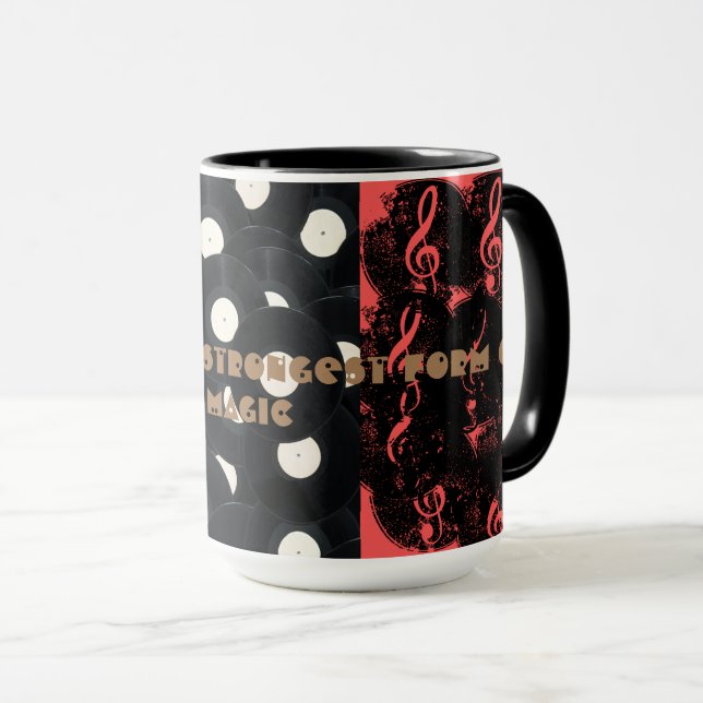 Mug  musique (Devant droit)