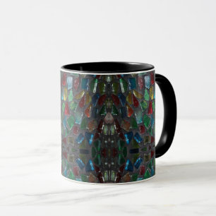 Mug Musique à anneaux en verre tendu