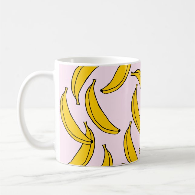 Mug Musique à café banane (Gauche)