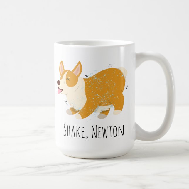 Mug Musique à café Corgi (Droite)