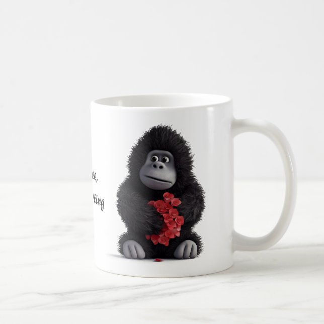 Mug Musique à café d'amitié (Droite)