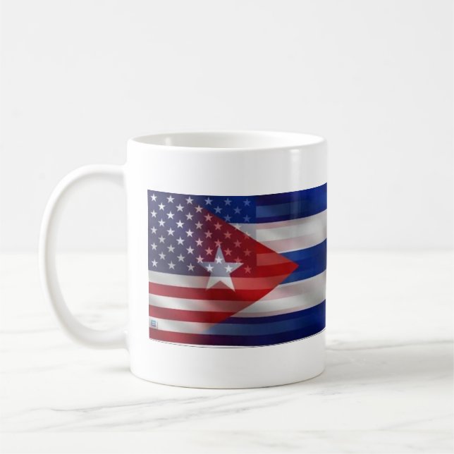 Mug Musique à drapeau cubain (Gauche)