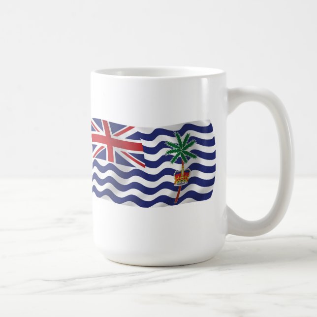 Mug Musique à drapeau de l'océan Indien (Droite)