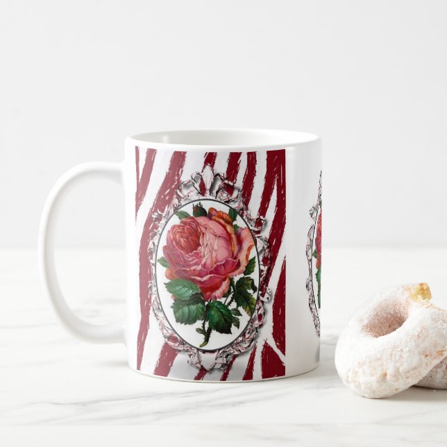 Mug Musique à fleurs (Avec donut)