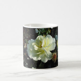Mug Musique à fleurs blanches
