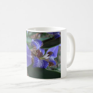 Mug Musique à fleurs bleues