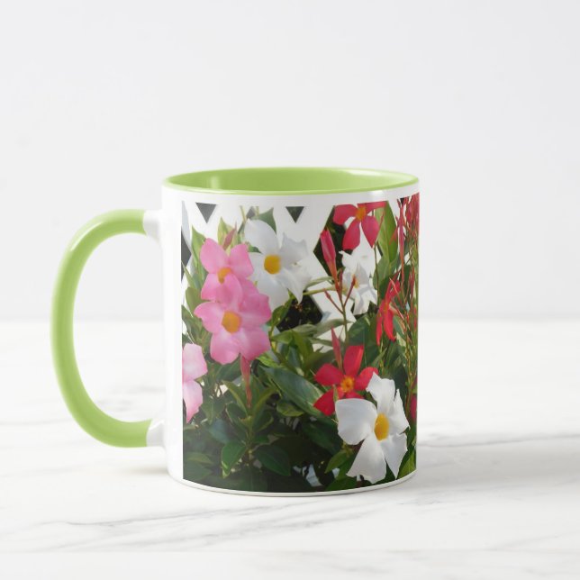 Mug Musique à fleurs variées (Gauche)