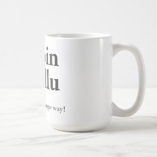 Mug Musique à l'alcool
