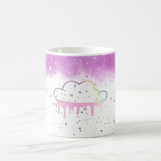 Mug Musique à nuages arc-en-ciel
