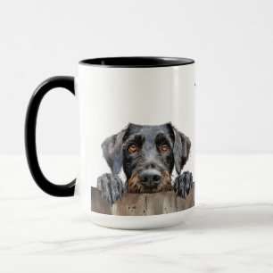 Mug Musique À poils durs allemande Pointer Chien