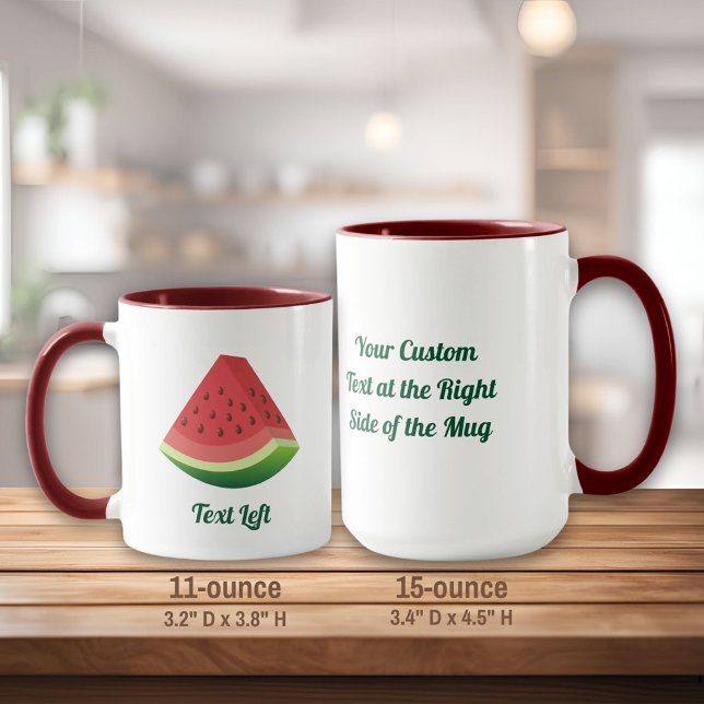 Mug Musique à tranche de pastèque (Créateur téléchargé)