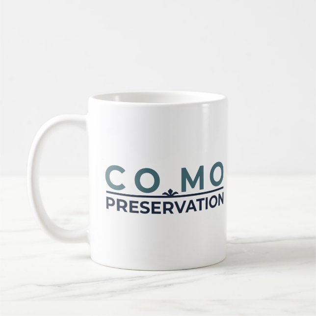 Mug Musique avec logos avant et arrière (Gauche)