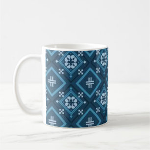 Mug Musique bleu blanc