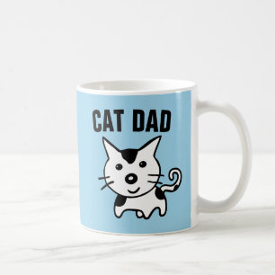 MUG MUSIQUE CAFÉ CAT DAD
