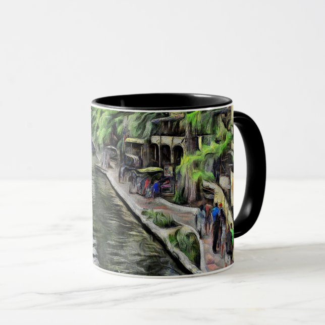 Mug Musique café Riverwalk (Devant droit)
