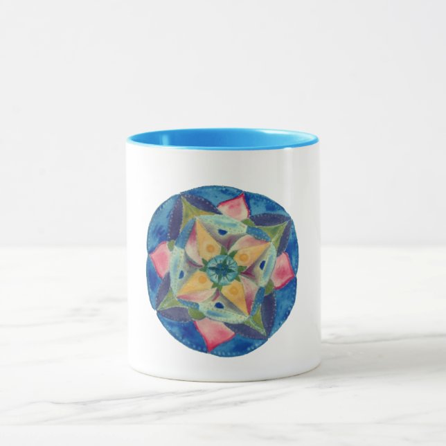Mug Musique Combo Blue Mandala (Centre)