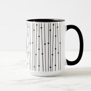 Mug Musique combo noire et blanche