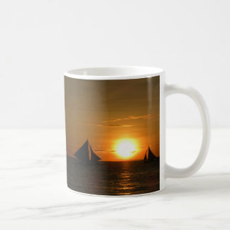 Mug Musique couchant à voile