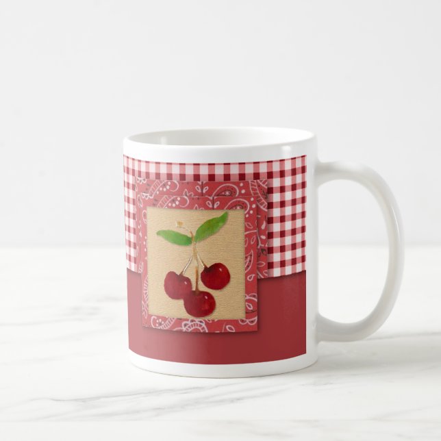 Mug Musique Country Cherries (Droite)