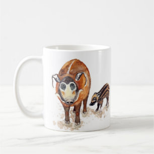 Mug Musique d'artisanat de porc de la rivière Rouge