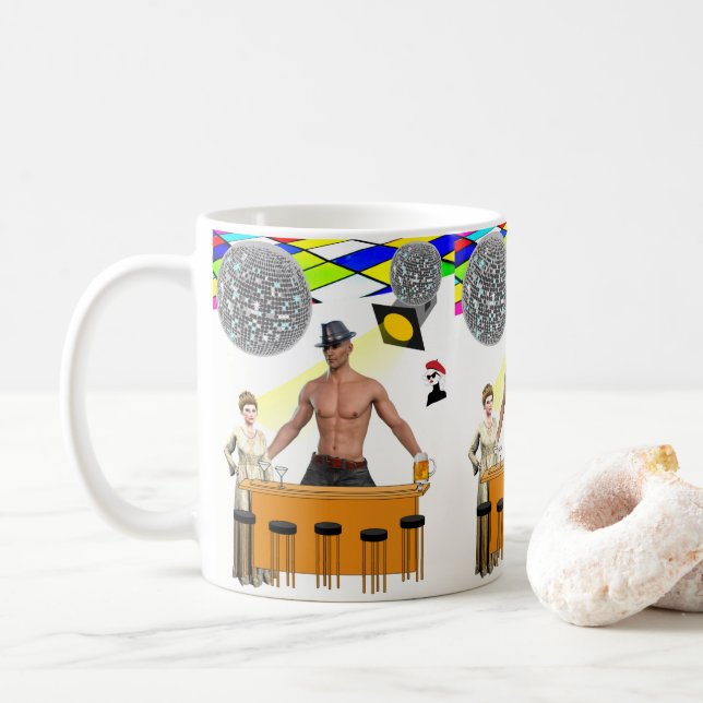 Mug Musique de barre (Avec donut)