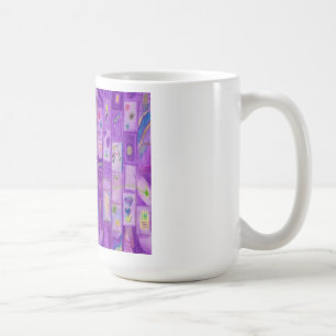 Mug Musique de briques pourpres douces