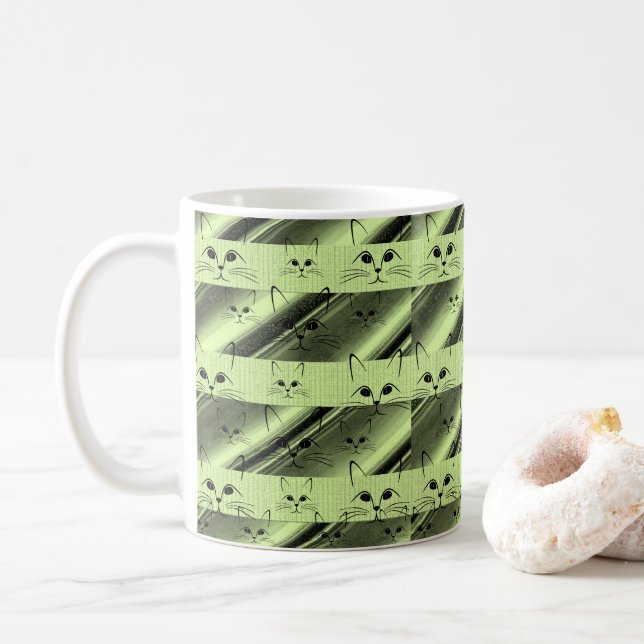 Mug Musique de chat (Avec donut)
