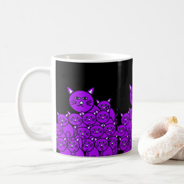Mug Musique de chat (Avec donut)