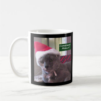 Mug Musique de chat de Noël