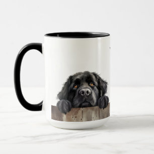 Mug Musique de chien de Terre-Neuve