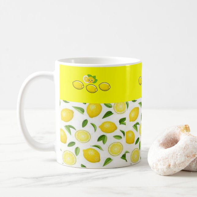 Mug Musique de citron (Avec donut)
