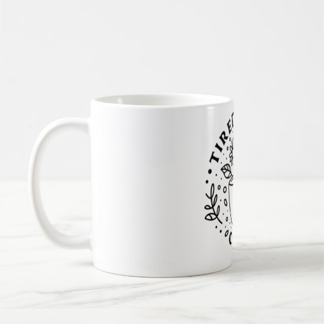 Mug Musique de club de mamans ennuyée (Gauche)