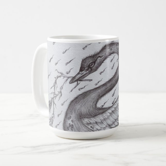 Mug Musique de cygne (Devant gauche)