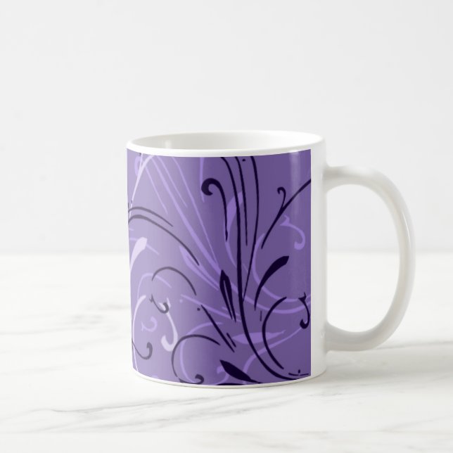 Mug Musique de danse linéaire (Droite)