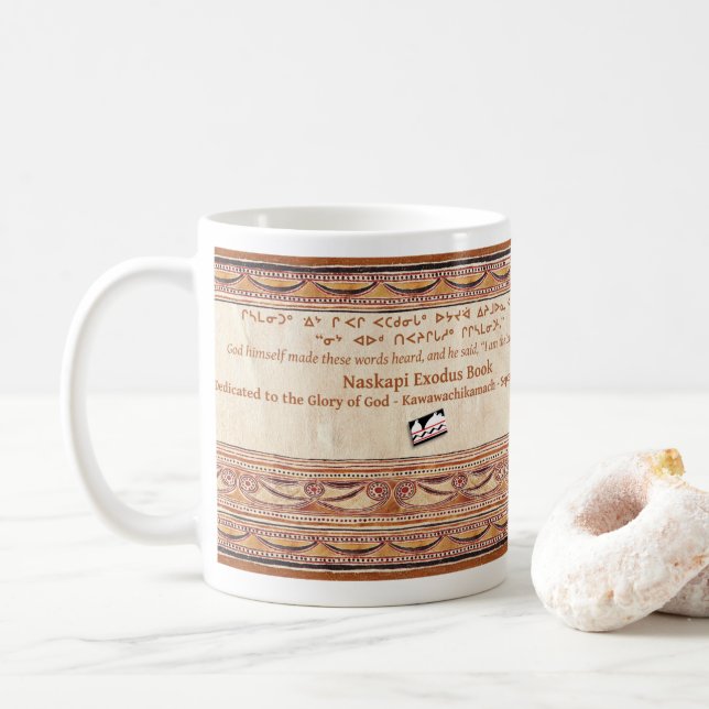 Mug Musique de dédicace de l'exode (Avec donut)